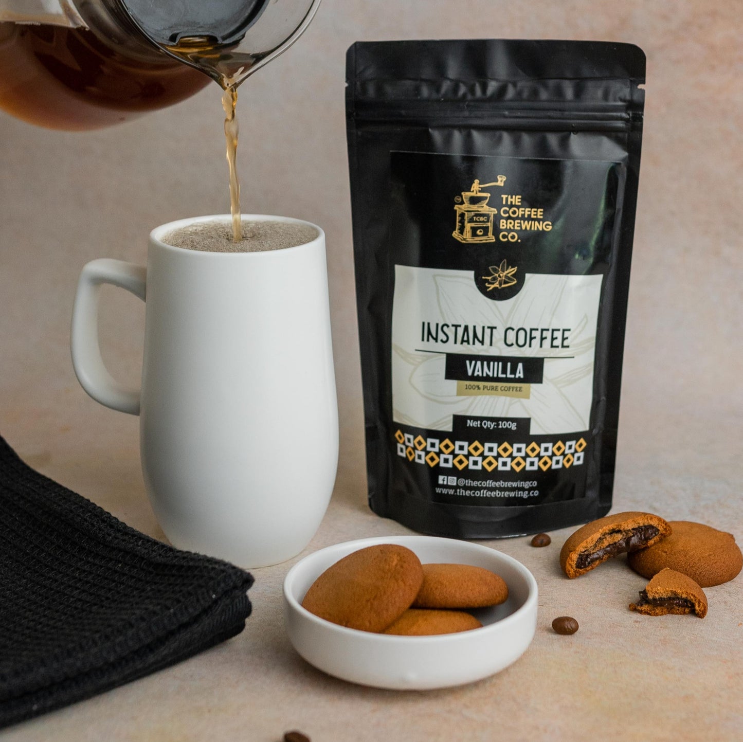 vanilla instant coffee