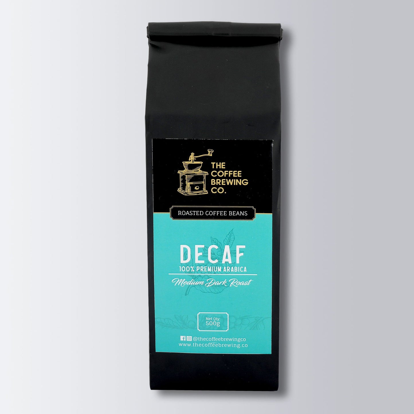 decaffeinated roasted coffee beans