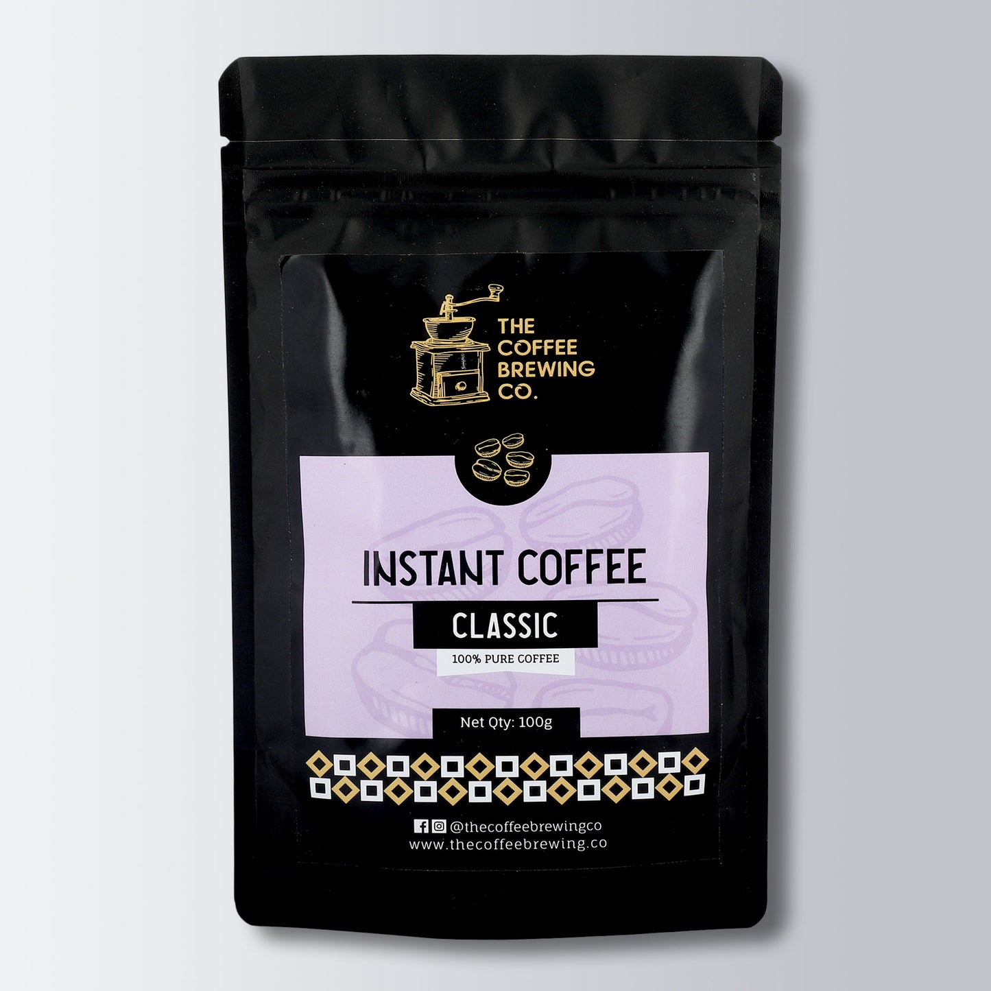 classic unflavoured instant coffee